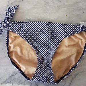 DOWN EAST Swimsuit Bottoms SZ Medium Tie Sides NWT